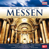 MESSEN (Masses) - MOZART, W.A. / HAYDN, G.F. / SCHUBERT, F. / WEBER, C.-M. von / BEETHOVEN, L.V. / CHERUBINI, L. / GOUNOD, C.-F.