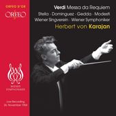 VERDI, G.: Messa da Requiem (Stella, Dominguez, Gedda, Modesti, Vienna Symphony, Karajan) (1954)