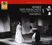 WEBER, C.M. von: Freischütz (Der) [Opera] (Janowitz, R. Holm, J. King, Ridderbusch, Vienna State Opera Chorus and Orchestra, K. Böhm)