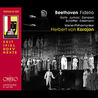 BEETHOVEN, L. van: Fidelio [Opera] (Goltz, Jurinac, Zampieri, Schöffler, Edelmann, Vienna Philharmonic, Karajan) (1957)