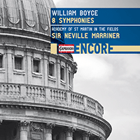 BOYCE, W.: Symphonies Nos. 1-8 (Academy of St. Martin in the Fields Orchestra, Marriner) (1993)