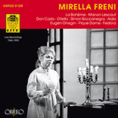 Opera Arias and Duets (Soprano): Freni, Mirella - PUCCINI, G. / VERDI, G. / TCHAIKOVSKY, P.I. / GIORDANO, U.