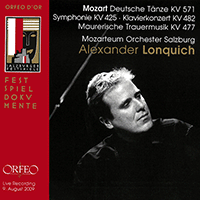 MOZART, W.A.: 6 German Dances / Symphony No. 36, 