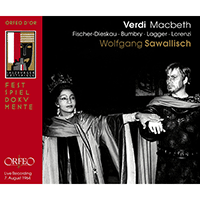 VERDI, G.: Macbeth [Opera] (Fischer-Dieskau, Bumbry, Lagger, Vienna State Opera Chorus, Vienna Philharmonic, Sawallisch) (1964)