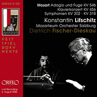 MOZART, W.A.: Adagio and Fugue, K. 546 / Piano Concerto No. 18 / Symphonies Nos. 30 and 32 (Lifschitz, Fischer-Dieskau) (2006)