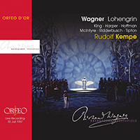 WAGNER, R.: Lohengrin [Opera] (King, Harper, G. Hoffman, McIntyre, Ridderbusch, Tipton, Bayreuth Festival Chorus and Orchestra, Kempe) (1967)