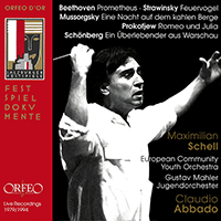 Choral and Orchestral Music - BEETHOVEN, L. van / STRAVINSKY, I. / MUSSORGSKY, M.P. (Schell, European Community Youth Orchestra, Abbado) (1979, 1994)