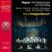 WAGNER, R.: Meistersinger von Nürnberg (Die) [Opera] (Greindl, Grümmer, Schartel, Bayreuth Festival Chorus and Orchestra, Knappertsbusch) (1960)