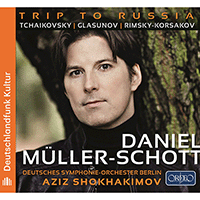 Cello and Orchestra Music - TCHAIKOVSKY, P.I. / GLAZUNOV, A.K. / RIMSKY-KORSAKOV, N.A. (Trip to Russia) (Müller-Schott, Shokhakimov)