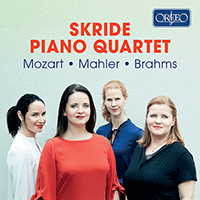 Piano Quartets - MOZART, W.A. / MAHLER G. / BRAHMS, J. (Skride Piano Quartet)