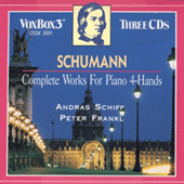 SCHUMANN, R.: Piano Duets (Complete) (A. Frankl, P. Frankl, A. Schiff)