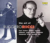 RICCI, Ruggiero: Art of Ruggiero Ricci (The)