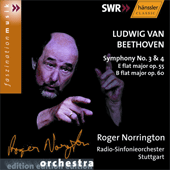 BEETHOVEN: Symphonies Nos. 3 and 4