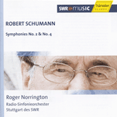 SCHUMANN, R.: Symphonies Nos. 2 and 4 (Stuttgart Radio Symphony, Norrington)