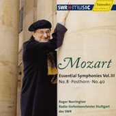 MOZART, W.A.: Symphonies (Essential), Vol. 3 (Norrington) - Nos. 8, 40 / Serenade No. 9, 