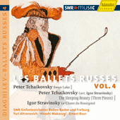 TCHAIKOVSKY, P.I.: Swan Lake (excerpts) / STRAVINSKY, I.: Chant du rossignol (Les Ballets Russes, Vol. 4) (Ahronovitch, Bour, Wakasugi)