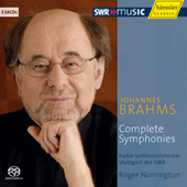 BRAHMS, J.: Symphonies (Complete) (Stuttgart Radio Symphony, Norrington)