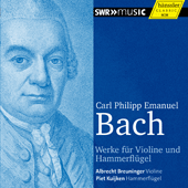 BACH, C.P.E.: Violin and Piano Music (Breuninger, P. Kuijken)