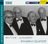 BRITTEN, B.: String Quartet No. 3 / SCHUBERT, F.: Death and the Maiden (Amadeus Quartet) (Schwetzinger Festspiele Edition, 1977)