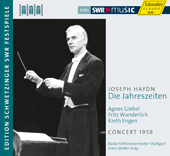 HAYDN, J.: Jahreszeiten (Die) (Giebel, Wunderlich, Engen, Muller-Kray) (Schwetzinger Festspiele Edition, 1959)