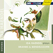 BRAHMS, J.: Violin Concerto in D Major / MENDELSSOHN, Felix: Violin Concerto in E Minor (Haendel, Muller-Kray) (1953, 1955)