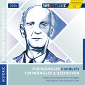 FURTWANGLER, W.: Symphony No. 2 / BEETHOVEN, L. van: Symphony No. 1 (Stuttgart Radio Symphony, Furtwangler) (1954)