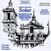 SOLER: Quintets for Harpsichord and Strings