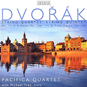 DVORAK: String Quartet in G Major / String Quintet in E-Flat Major