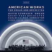 AMERICAN WORKS FOR ORGAN AND ORCHESTRA