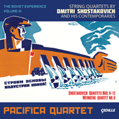SHOSTAKOVICH, D.: String Quartets Nos. 9-12 / WEINBERG, M.: String Quartet No. 6 (The Soviet Experience, Vol. 3) (Pacifica Quartet)