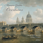 GREENE, M.: Overtures / Collection of Lessons (A) (Schrader, Baroque Band, Clarke)