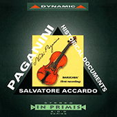 PAGANINI, N.: Historical Documents (on Paganini's Violin) (Accardo, Bignami, Prihoda)