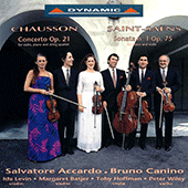 CHAUSSON, E.: Concerto / SAINT-SAENS, C.: Violin Sonata No. 1 (Accardo, Canino)