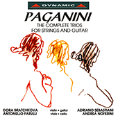 PAGANINI: Trios for Strings and Guitar (Complete)