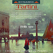 TARTINI, G.: Violin Concertos, Vol. 1 (Ayo)