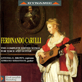 CARULLI: Complete Edited Songs for Voice and Guitar (The)