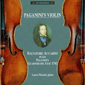 Violin Recital: Accardo, Salvatore (Paganini's Violin - Salvatore Accardo Plays Paganini's Guarneri del Gesu 1742)