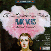 CASTELNUOVO-TEDESCO: Piano Works