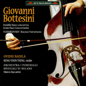 BOTTESINI, G.: Double Bass Concertos Nos. 1 and 2 / TCHAIKOVSKY, P.I.: Rococo Variations (Badila, I Pomeriggi Musicali, Zuccarini)