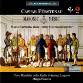 FURSTENAU: 6 Masonic Songs / 12 Pieces