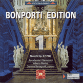 BONPORTI EDITION, Vol. 1 - Motets for Solo Voice