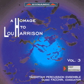 HARRISON, L.: Homage to Lou Harrison (A), Vol. 3 - In Praise of Johnny Appleseed / Music for Violin with Various Instruments / Labyrinth No. 3
