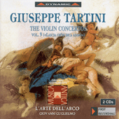 TARTINI, G.: Violin Concertos, Vol. 9 (L'Arte dell'Arco) - D. 13, 42, 45, 54, 70, 109, 110, 115, 123, 125