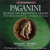 PAGANINI PLAYED ON PAGANINI'S VIOLIN, Vol. 3