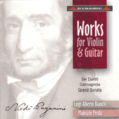 PAGANINI: 6 Duets for Violin and Guitar / Carmagnola / Grand Sonata