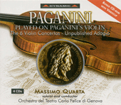 PAGANINI PLAYED ON PAGANINI'S VIOLIN