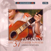 PAGANINI: Guitar Sonatas Nos. 1-37 (Fichtner)