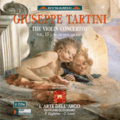 TARTINI, G.: Violin Concertos, Vol. 15 (L'Arte dell'Arco) - D. 8, 10, 27, 35, 52, 82, 100, 120