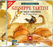 TARTINI, G.: Violin Concertos, Vol. 17 (L'Arte dell'Arco) - D. 6, 11, 25, 32, 36, 37, 51, 80, 98, 114, 121