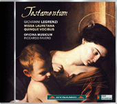 LEGRENZI, G.B.: Trio Sonatas, Op. 2 / Missa lauretana / La querini (Testamentum) (Favero)